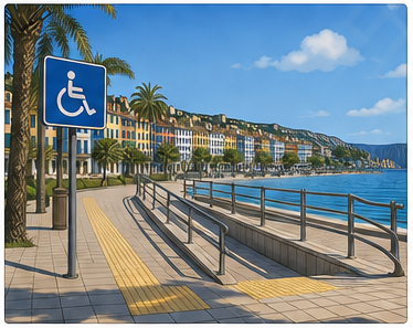 Personas de movilidad reducida / Itinerarios accesibles